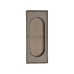 M Marcus Heritage Brass Flush Pull Handle 105 x 44mm